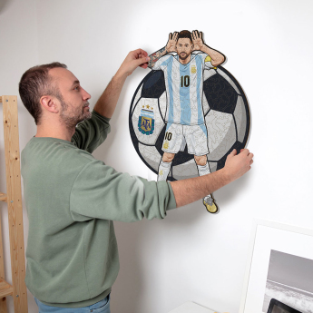 Labdarúgó válogatott fa puzzle Argentina Messi 270 pcs