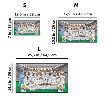 Real Madrid fa puzzle Team 500 pcs