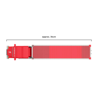 FC Liverpool építőkockák Truck 1512 pcs