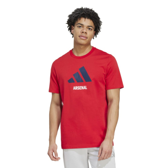 FC Arsenal férfi póló Seasonal Graphic red