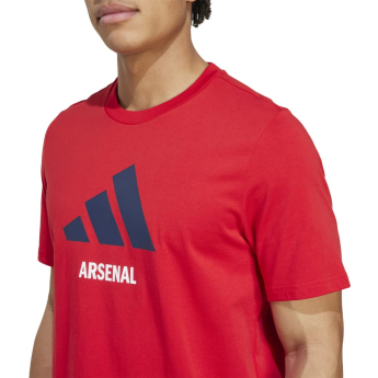FC Arsenal férfi póló Seasonal Graphic red