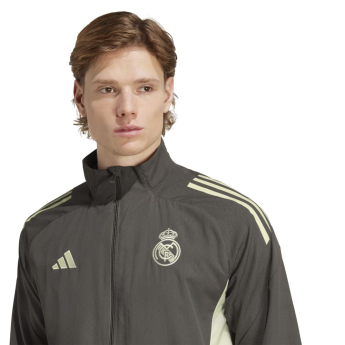Real Madrid férfi kabát presentation grey