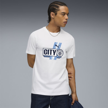 Manchester City férfi póló FtblCulture white