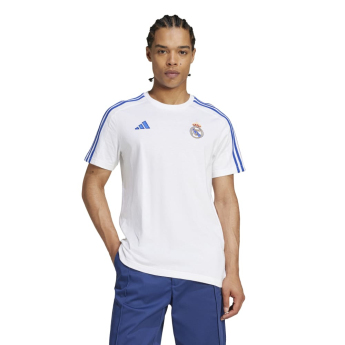 Real Madrid férfi póló DNA Tee white
