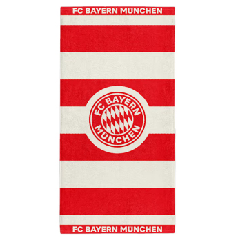 Bayern München fürdőlepedő big Red Stripes