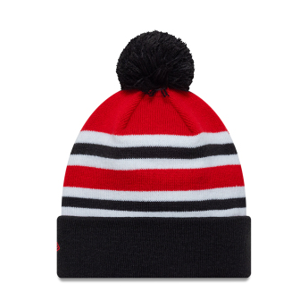 Manchester United téli sapka Knit Bobble Stripe