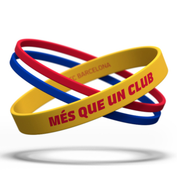 FC Barcelona gumi karkötő Locked yellow