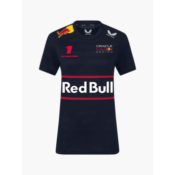 Red Bull Racing női póló Max Verstappen official Teamline Replica navy F1 Team 2025
