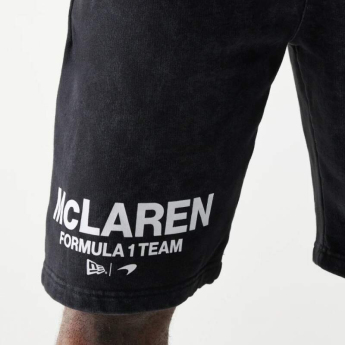 Mclaren Honda férfi rövidnadrág NE wordmark balck F1 Team 2025