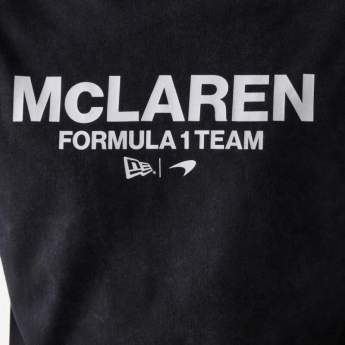 Mclaren Honda férfi póló NE wordmark balck F1 Team 2025