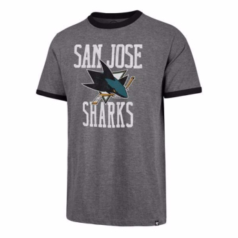 San Jose Sharks férfi póló Belridge 47 Capital Ringer Tee