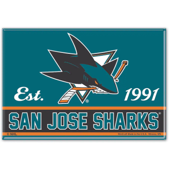 San Jose Sharks mágnes logo