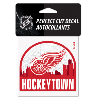 Detroit Red Wings matrica Perfect Cut Decal SLOGAN