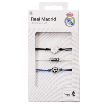 Real Madrid 3 karkötő készlet Friendship Bracelet