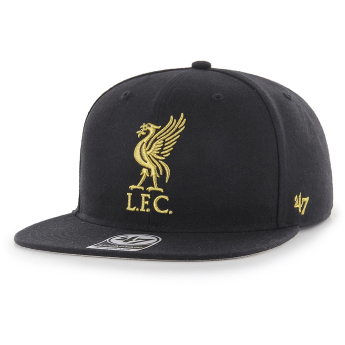FC Liverpool baseball flat sapka Snapback Metallic black