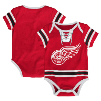 Detroit Red Wings rugdalózó Hockey Pro Creeper Plain Back