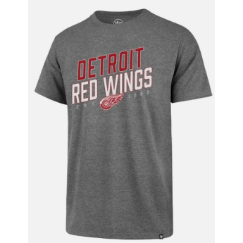Detroit Red Wings férfi póló 47 Echo gray