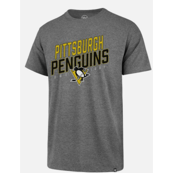 Pittsburgh Penguins férfi póló 47 Echo gray
