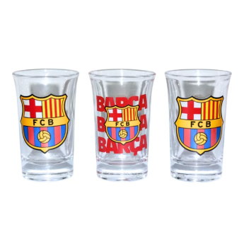 FC Barcelona féldecis pohár 3pack Chupitos