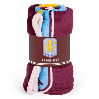 Aston Villa gyapjú takaró Sherpa