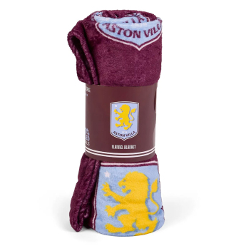 Aston Villa gyapjú takaró Multi Crest