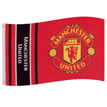 Vlajka MANCHESTER UNITED wordmark