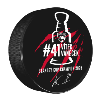 Florida Panthers korong Vítek Vaněček #92 Stanley Cup Champion 2025