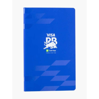 Visa Cash App RB jegyzetfüzet Logo blue F1 Team 2025
