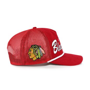 Chicago Blackhawks baseball sapka Double Header Mesh 47 HITCH RF red