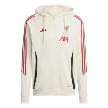 FC Liverpool férfi kapucnis pulóver Track beige