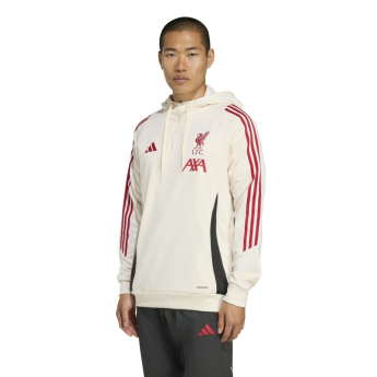 FC Liverpool férfi kapucnis pulóver Track beige