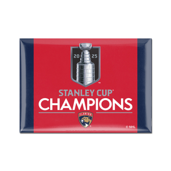 Florida Panthers mágnes 2025 Stanley Cup Champions