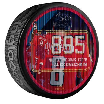 Washington Capitals korong Alex Ovechkin 895 Goals Lenticular Souvenir Hockey