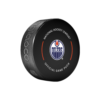 Edmonton Oilers korong Official Game Puck 2024-2025