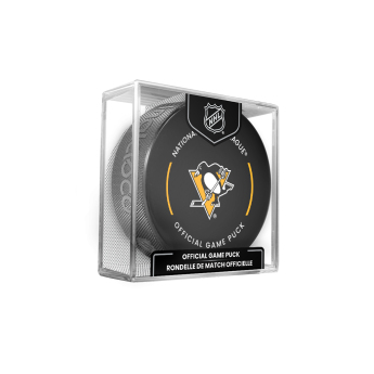 Pittsburgh Penguins korong Official Game Puck 2024-2025