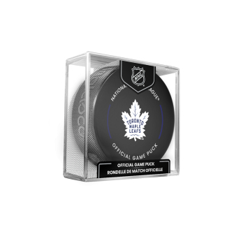 Toronto Maple Leafs korong Official Game Puck 2024-2025