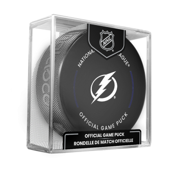 Tampa Bay Lightning korong Official Game Puck 2024-2025