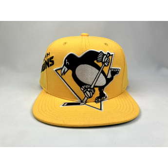 Pittsburgh Penguins baseball flat sapka Big Time yellow