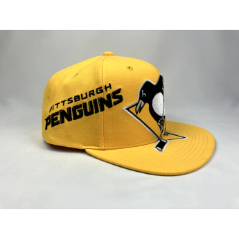 Pittsburgh Penguins baseball flat sapka Big Time yellow