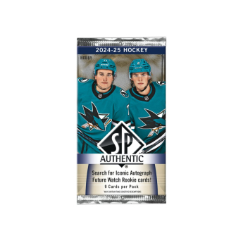 NHL dobozok NHL hokikártyák 2024-25 Upper Deck SP Authentic Hobby Box