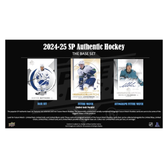 NHL dobozok NHL hokikártyák 2024-25 Upper Deck SP Authentic Hobby Box