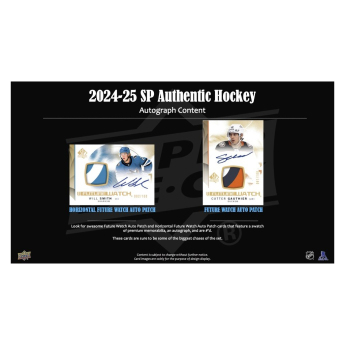 NHL dobozok NHL hokikártyák 2024-25 Upper Deck SP Authentic Hobby Box