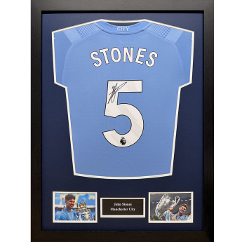 Legendák bekeretezett mez 2022-2023 Stone Signed Shirt (Framed)