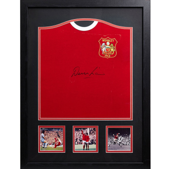 Legendák bekeretezett mez 1963 Law Signed Shirt (Framed)