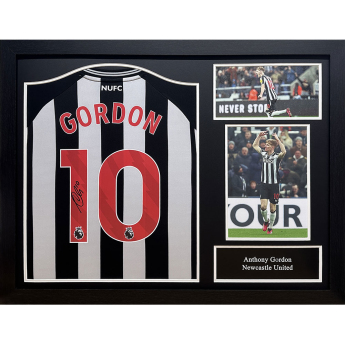 Legendák bekeretezett mez 2023-2024 Gordon Signed Shirt (Framed)