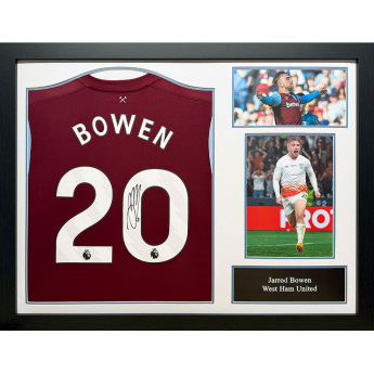 Legendák bekeretezett mez 2023-2024 Bowen Signed Shirt (Framed)