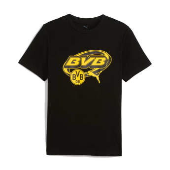 Borussia Dortmund férfi póló FtblCulture black