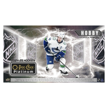 NHL dobozok NHL hokikártyák 2024-25 Upper Deck O-Pee-Chee Platinum Hobby Box