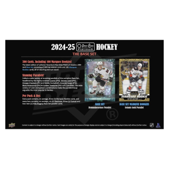 NHL dobozok NHL hokikártyák 2024-25 Upper Deck O-Pee-Chee Platinum Hobby Box