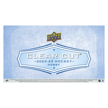 NHL dobozok NHL hokikártyák 2024-25 Upper Deck Clear Cut Hobby Box